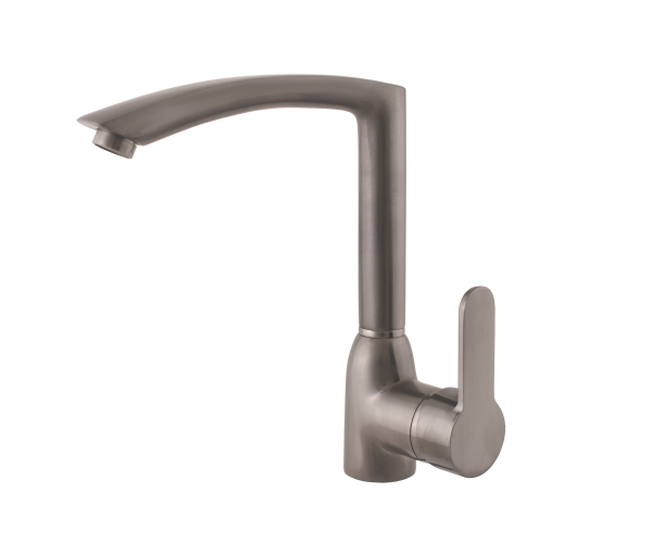 Dřezová baterie ZAMBEZI METAL GREY - lesklá 1/2" ZA007.5/7MGL