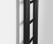 Sapho Horizon Otopné Těleso 330x1500 Mm, černá Mat