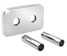 Bruckner Wicher Krycí Rozeta Pro Středové Připojení 50mm, Chrom