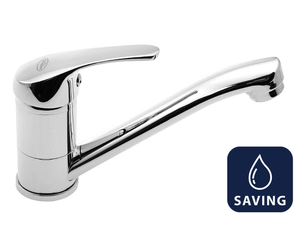 Aqualine 35 Umyvadlová Baterie S Otočnou Hubicí, Water-saving Kartuše, Chrom