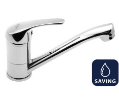 Aqualine 35 Umyvadlová Baterie S Otočnou Hubicí, Water-saving Kartuše, Chrom