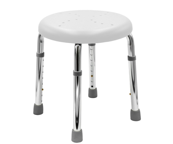 Ridder Handicap Koupelnová Stolička, Průměr 45cm, Bílá