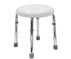 Ridder Handicap Koupelnová Stolička, Průměr 45cm, Bílá