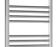 Aqualine Alya Otopné Těleso Rovné 500x803mm, Středové Připojení, Chrom