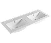 Mereo Aira, Koupelnová Skříňka S Keramickým Umyvadlem 121 Cm, Dub Kronberg