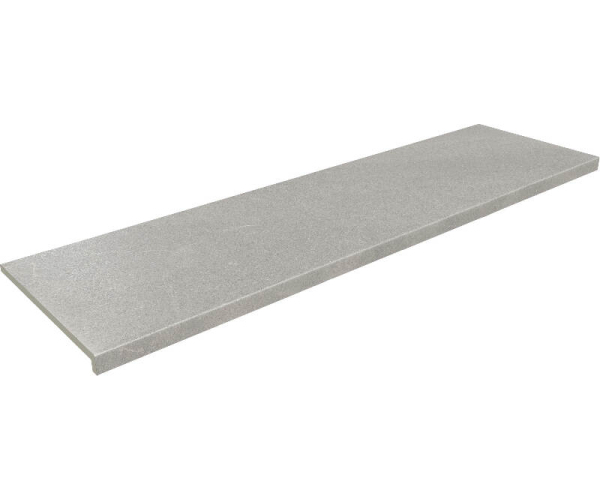 Schodovka jako kámen APE Burlington Peldano Recto Ant. C3 Grey 33x120 Rett. - šedá