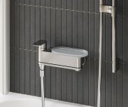 Polička Chrome II k nástěnným bateriím Chrome II - Polička Chrome pro vanovou a sprchovou baterii Chrome II X07P1237