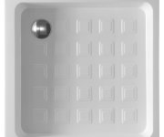 Kerasan Retro Keramická Sprchová Vanička, čtverec 90x90x20cm, Bílá