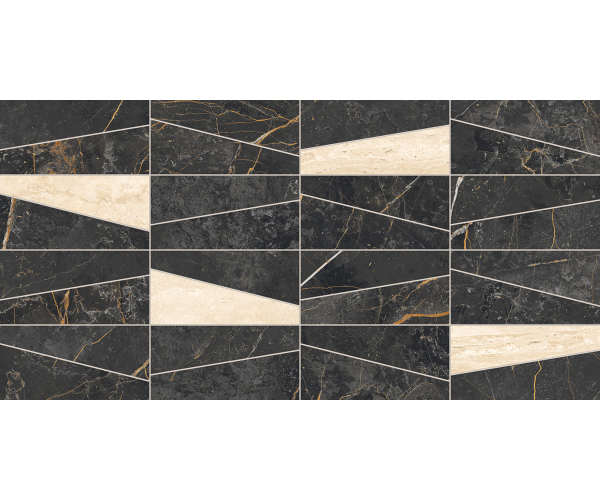 Dlažba jako mramor Sichenia Prestige Magic Port & Travertine 60x120 Satin 3D Rett.