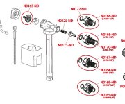 Napouštěcí Ventil Boční 3/8",pro Keramické Nádržky - Kovový Závit ALC-A160-38