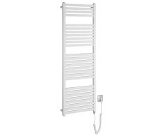 Aqualine Tondi-e Elektrické Otopné Těleso Rovné 450x1330 Mm, 500 W, Bílá