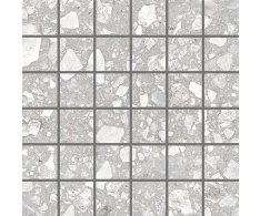 Saime Grestone Silver Nat. Rett. Mosaico 30x30(5x5)