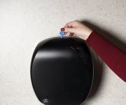 Marplast Skin Zásobník Na Toaletní Papír Max. ø 24cm, Abs, černá Mat