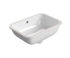 Gsi Pura/classic Keramické Umyvadlo Pod Desku 35x50cm, Bílá Extraglaze