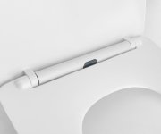 Sapho Bello Wc Sedátko, Slim, Soft Close, Easy Take, Bílá