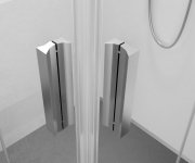 Polysan Zoom Obdélníkový Sprchový Kout 700x800mm, Rohový Vstup