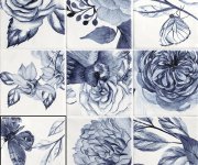 Obklad jako kámen Ape Sintra Decor Areca Floris Ice White Mix 12,4x12,4