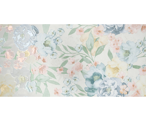 Retro dekor Marca Corona Multiforme Bouquet 40x80 Natt. Rett.