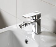Aqualine Factor Stojánková Bidetová Baterie, Chrom