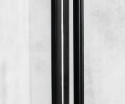 Polysan Altis Black Posuvné Dveře 880-900mm, Výška 2000mm, čiré Sklo