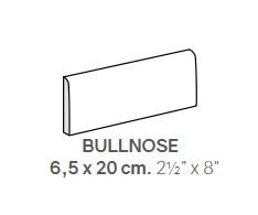 Equipe Artisan White Bullnose 6,5x20