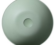 Sapho Formigo Betonové Umyvadlo Na Desku, ø 39cm, Zelená Mat