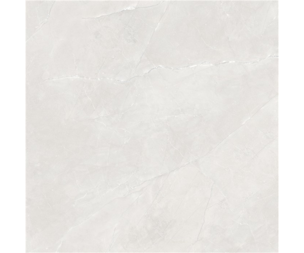 Dlažba jako mramor Alaplana Dalkey Perla 100x100 Satinado Rett. - bílá