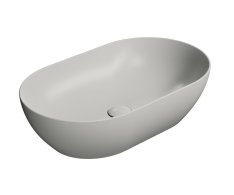 Gsi Pura Keramické Umyvadlo Na Desku 60x37cm, Cenere Mat