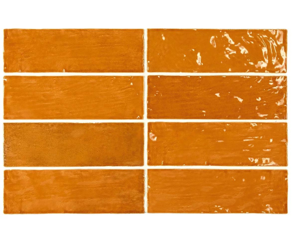 Obklad Equipe La Riviera Ginger 6,5x20 - oranžová