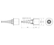 Bruckner Ht Koncovka Se Zpětnou Klapkou Pro Připojení Hadice 10-26mm, Dn50