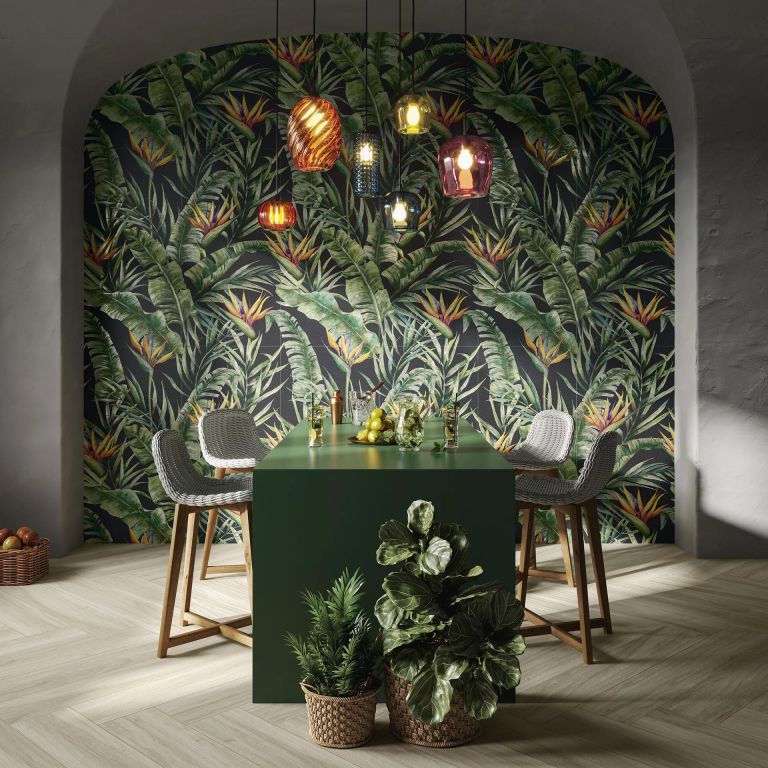 Realizace Luxusní obkladové dekory Elios Love&Decors Flora
