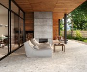 2cm dlažba jako terrazzo Sant Agostino Venistone Ivory 60x120 AS 2.0 - béžová