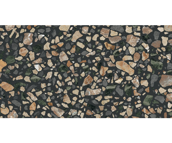 Dlažba jako kámen Caesar Civic Multicolor Black 60x120 Mat. Rett.