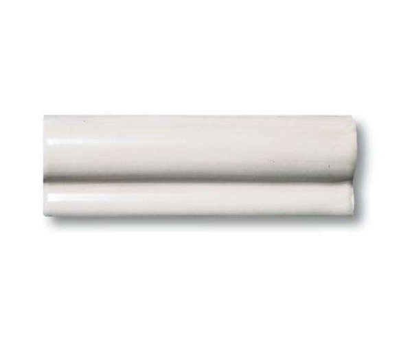 Listela Tonalite Cotto d'Arte Bordo Mat Bianco 5x15 - bílá (skladem)