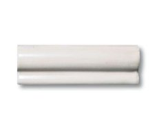 Tonalite Cotto d'Arte Bordo Mat Bianco 5x15