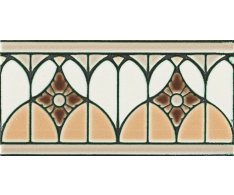 Grazia Venice Bordura Fenice Caramel Craquele 10x20