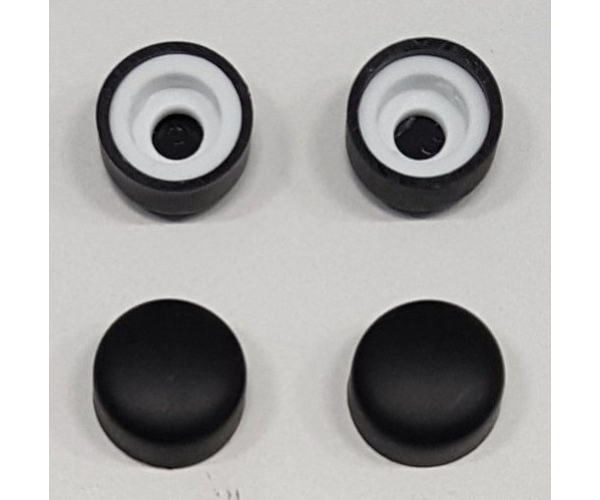 Gelco Cure Black Set (4 Ks) Krytek šroubů, černá Mat