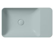 Gsi Modo Keramické Umyvadlo Na Desku 60x35cm, Bez Otvoru, Ghiaccio Mat