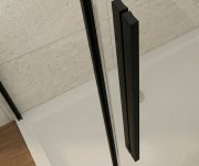 Gelco Luxor Black Sprchové Dveře 1500mm, čiré Sklo