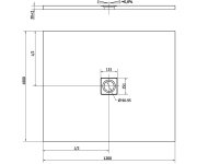 Polysan Flexia Vanička Z Litého Mramoru S Možností úpravy Rozměru, 120x100cm