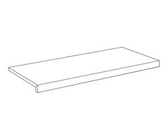 Sichenia Con_Creta Gradino Costa Retta Grigio Cenere Grip 33x60 Rett. (tl.20mm)