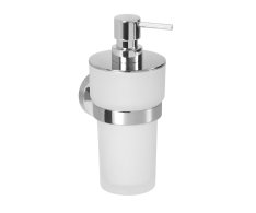 Sapho Larissa Dávkovač Mýdla 250ml, Mléčné Sklo, Chrom