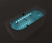 Polysan Infinity Hm Systém Hydro Air, Elektronické Ovládání, černá