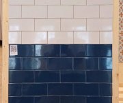 Obklad Deceram Hello Lux Blue 7,5x15 - modrá (skladem)