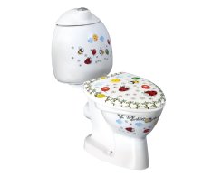 Creavit Kid Wc Kombi Dětské, Zadní Odpad, Dekor
