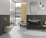 Gsi Modo Závěsná Wc Mísa, Swirlflush, 37x54cm, Creta Dual-mat