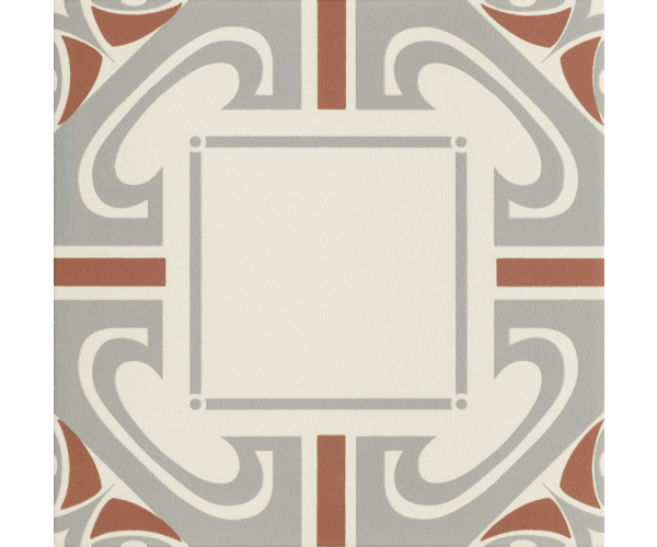 Retro dlažba Grazia Althaus Dresda Grigio/Cotto 20x20