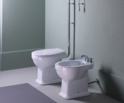 Gsi Classic Wc Mísa S Nádržkou, Zadní Odpad, Bílá-chrom