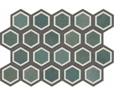 CIR Italica Terra Moderna Verde Esagona 24x27,7