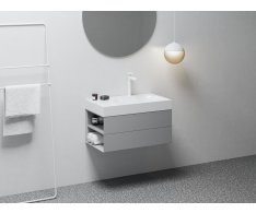 SD Lite 80 L/P skříňka pod umyvadlo - SD Lite 80 L skříňka pod umyvadlo Smoke Grey